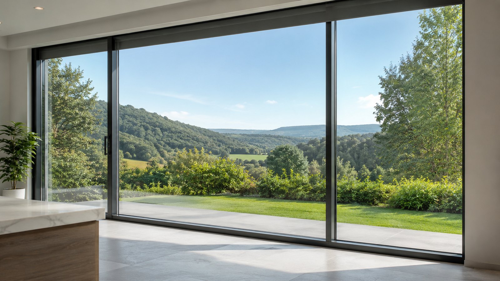 Fensterreinigung Herne – Fenster nach der Reinigung, streifenfrei und klar